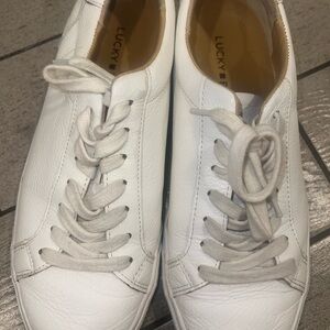Lucky Brand White Casual Sneakers